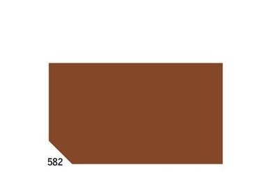 BUSTA 26fogli 50x70cm CARTA VELINA 20gr MARRONE Rex Sadoch