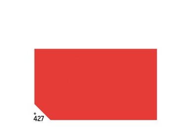 BUSTA 26fogli 50x70cm CARTA VELINA 20gr ROSSO Rex Sadoch