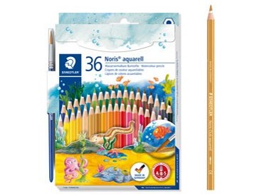 ASTUCCIO 36 MATITE COLORATE 144 AQUARELL NORIS CLUB STAEDTLER