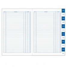 SCADENZARIO GEN-DIC 24fg USO MANO 17x24cm BM