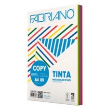 CARTA COPY TINTA MULTICOLOR A4 80gr 250fg mix 5 colori forti