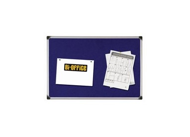 PANNELLO IN TESSUTO 90X120CM BLU FELT BOARD Bi-Office