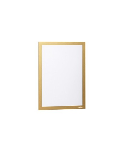 Cornice espositiva adesiva Duraframe® A4 21x29,7cm oro DURABLE