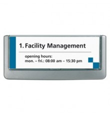 TARGA FUORI PORTA CLICK SIGN 149x53MM DURABLE