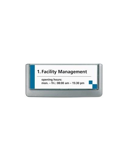 TARGA FUORI PORTA CLICK SIGN 149x53MM DURABLE