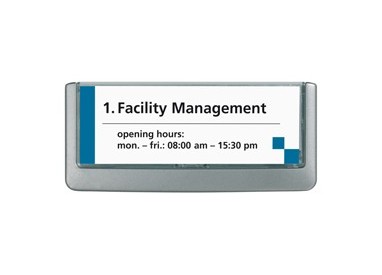 TARGA FUORI PORTA CLICK SIGN 149x53MM DURABLE