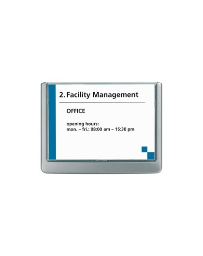 TARGA FUORI PORTA CLICK SIGN 149x106MM DURABLE