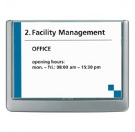 TARGA FUORI PORTA CLICK SIGN 149x106MM DURABLE