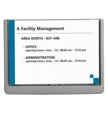 TARGA FUORI PORTA CLICK SIGN 210x149MM (A5) DURABLE