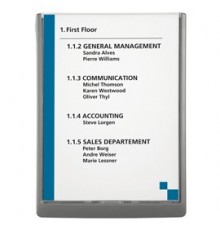 TARGA FUORI PORTA CLICK SIGN 210x297MM (A4) DURABLE