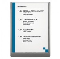 TARGA FUORI PORTA CLICK SIGN 210x297MM (A4) DURABLE