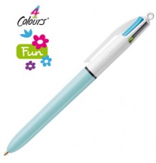 Scatola 12 penna sfera scatto 4 COLOURS™ FUN 1,0mm BIC