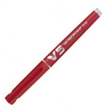 ROLLER HI-TECPOINT V5 RICARICABILE ROSSO BEGREEN PILOT