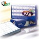 Scatola 4000 etichette adesive TAB1-0723 72x36,2mm corsia singola Tico