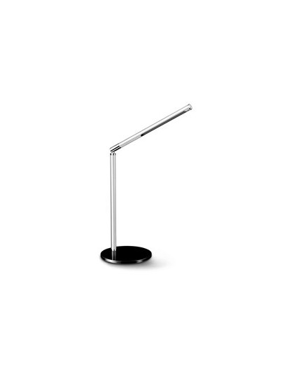 LAMPADA DA TAVOLO A LED ECOLINE NERO/GRIGIO METALLIZZATO CEP
