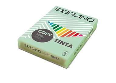 CARTA COPY TINTA A4 160gr 250fg col.tenui VERDE CHIARO FABRIANO