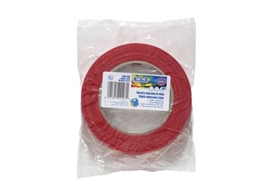 NASTRO ADESIVO TELATO TPA 200 19MMX25MT ROSSO