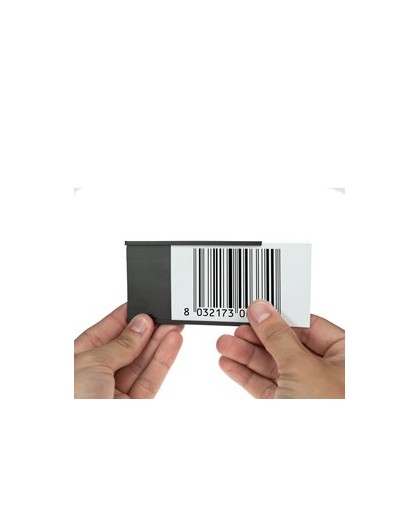 Blister 20 portaetichette magnetiche 40x100mm Markin