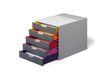 CASSETTIERA A 5 CASSETTI VARICOLOR DURABLE