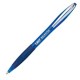 SCATOLA 12 PENNE SFERA SCATTO BIC®ATLANTIS PREMIUM clip metal 1,0MM BLU