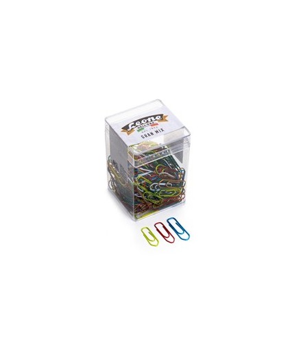 GRAN MIX FERMAGLI COLORATI 125gr ASSORTITI LEONE