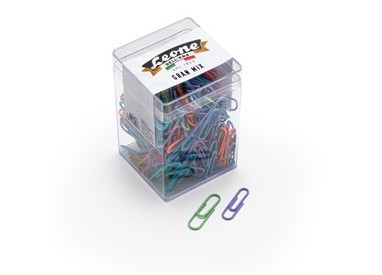 GRAN MIX FERMAGLI COLORATI PCV 125gr ASSORTITI LEONE