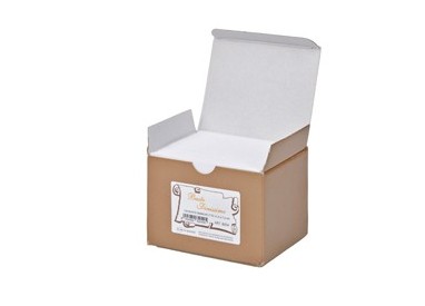SCATOLA 100buste BIANCHE f.to 4 75x112mm BRISTOL SADOCH