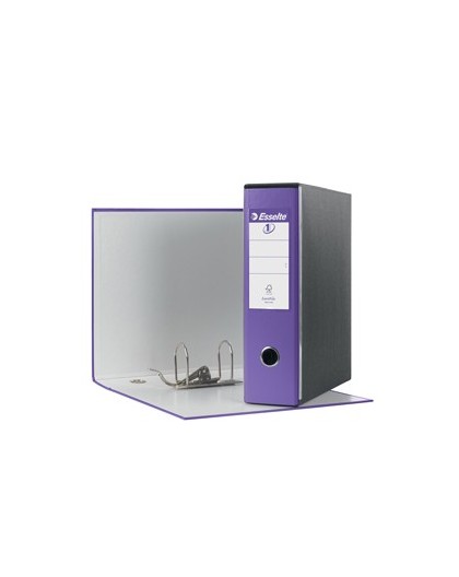 Registratore EUROFILE G53 viola dorso 8cm f.to commerciale ESSELTE