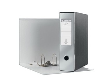 Registratore EUROFILE G53 grigio metal dorso 8cm f.to commerciale ESSELTE