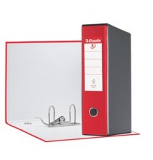 Registratore EUROFILE G55 rosso vivida dorso 8cm f.to protocollo ESSELTE