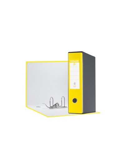 Registratore EUROFILE G55 giallo vivida dorso 8cm f.to protocollo ESSELTE