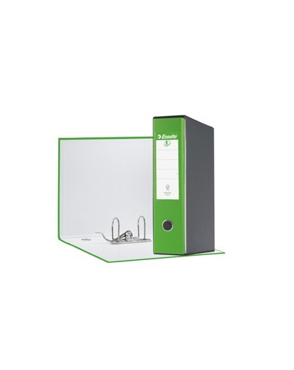 Registratore EUROFILE G55 verde vivida dorso 8cm f.to protocollo ESSELTE