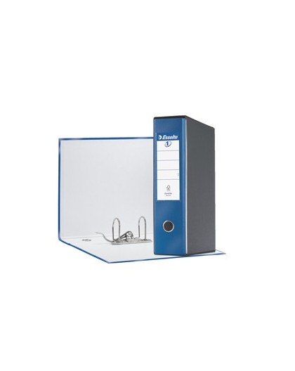 Registratore EUROFILE G55 blu metal dorso 8cm f.to protocollo ESSELTE