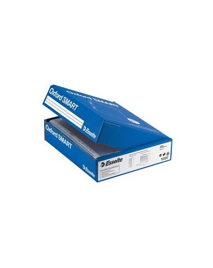 SCATOLA 4x100 BUSTE FORATE 22X30 LUCIDA OFFICE OXFORD SMART ESSELTE