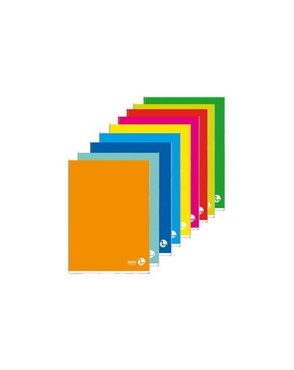 MAXIQUADERNO A4 80gr 80fg+1 rigo di 1a COLOR 80 BASIC BM