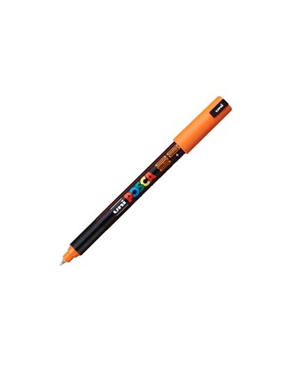 Marcatore UNI POSCA Pen PC1M p.extra fine 0,7mm arancio UNI MITSUBISHI