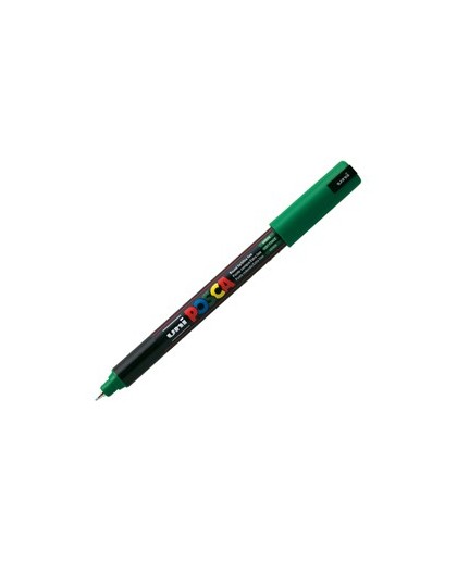 Marcatore UNI POSCA Pen PC1M p.extra fine 0,7mm verde UNI MITSUBISHI
