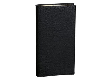 Agenda Planing Planital c/spirale 8,8x17cm Impala nero 2024 Quo Vadis
