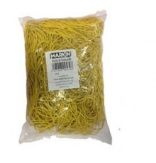 ELASTICO GOMMA GIALLO Ø150 SACCO DA 1KG Markin