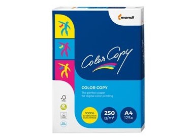 CARTA BIANCA COLOR COPY A4 210x297mm 250gr 125fg MONDI