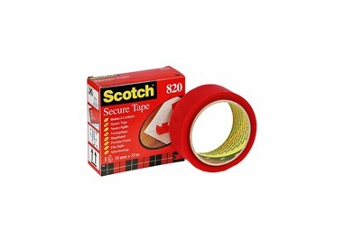 NASTRO ANTIEFFRAZIONE ROSSO Scotch® 820-3533-S 35MMX33MT 3M