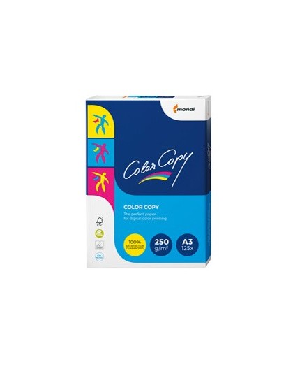 CARTA BIANCA COLOR COPY A3 297x420mm 250gr 125fg MONDI