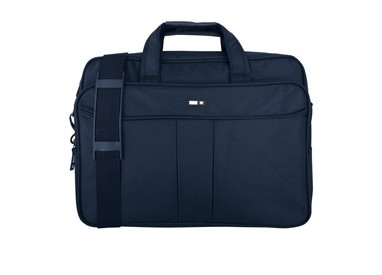 Cartella tessuto porta notebook 15" blu City Time