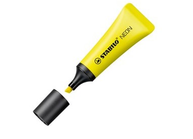 Evidenziatore STABILO NEON giallo 72/24