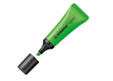 Evidenziatore STABILO NEON verde 72/33