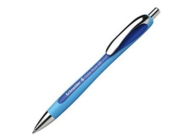 Penna a sfera a scatto SLIDER RAVE XB blu SCHNEIDER