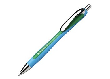 Penna a sfera a scatto SLIDER RAVE XB verde SCHNEIDER