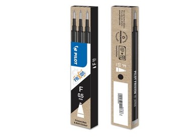 SET 3 REFILL SFERA FRIXIONball CLICKER 0.5mm NERO PILOT