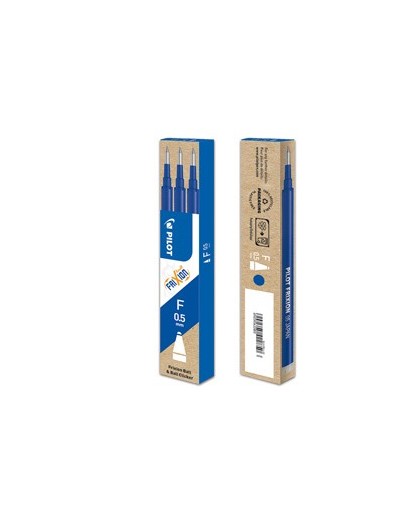 SET 3 REFILL SFERA FRIXIONball CLICKER 0.5mm BLU PILOT