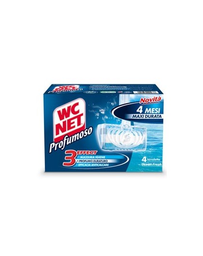 WC NET TAVOLETTA PROFUMOSO OCEAN FRESH (4X34GR)